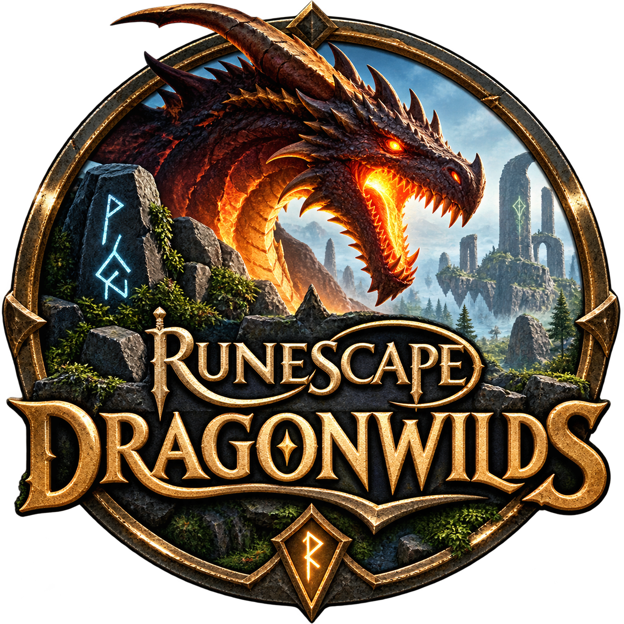 Runescape Dragonwilds logo